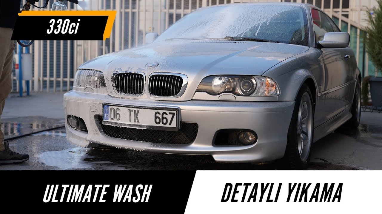 Dirty BMW 330ci Deep Exterior Washing / Detaylı Dış Yıkama