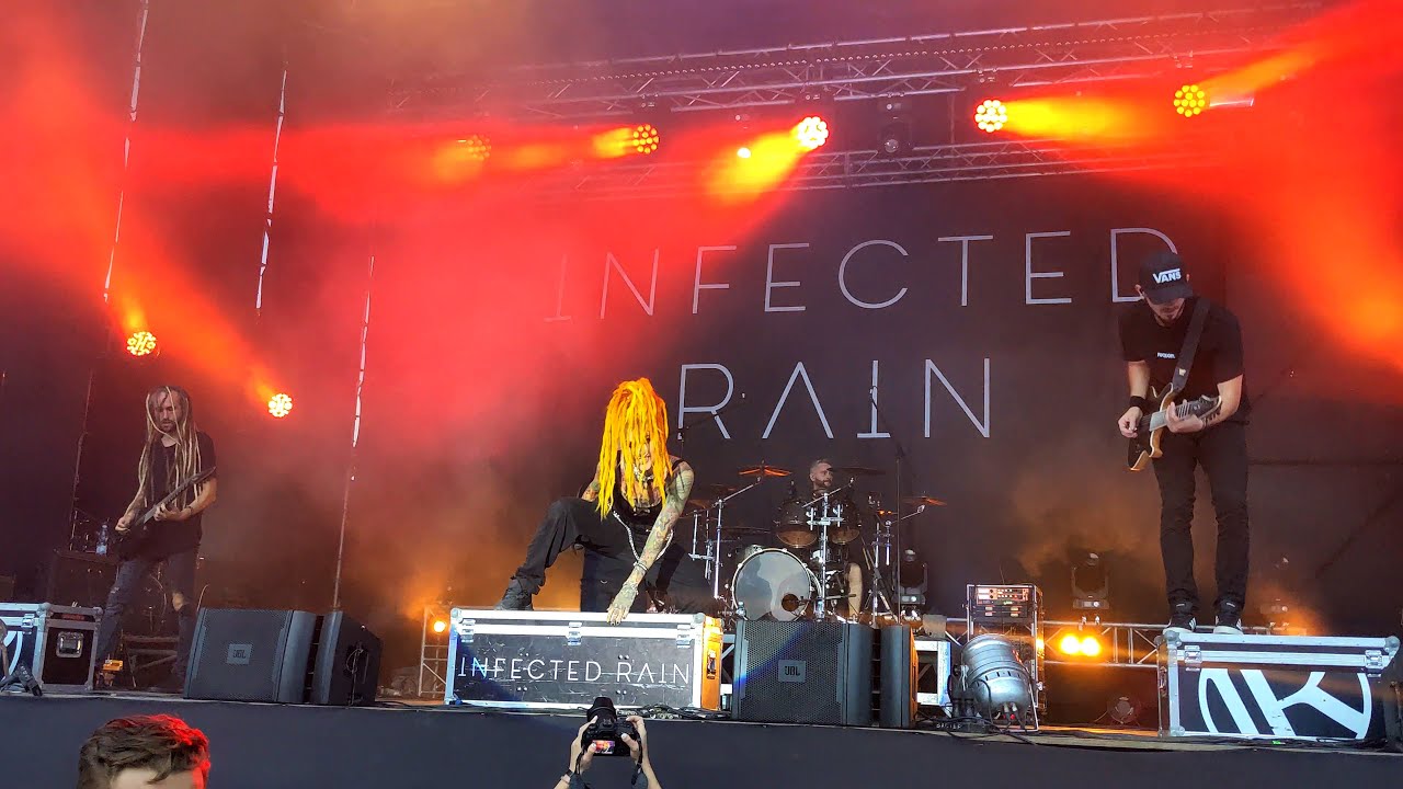 Infected Rain - Black Gold (Live Faine Misto 2021) 4K