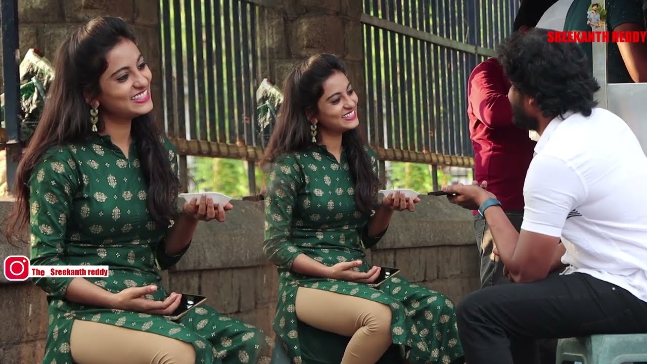 సిగ్గులేదా నా ప్లేటులో పానీపూరి తినటానికి, కేసు పెడతా ||  TELUGU PRANKS  || SREEKANTH REDDY