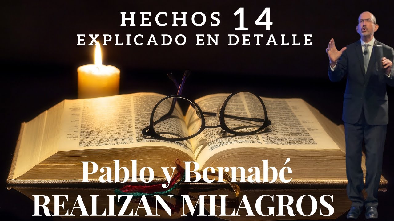 Hechos capítulo 14 - pt 1 - Pablo y Bernabé realizan milagros ante muchos