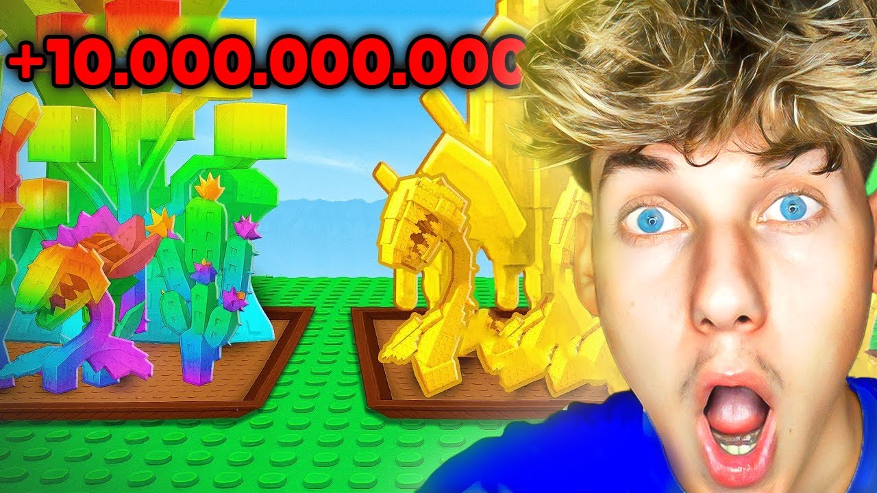 Egy N&eacute;zőm BILLI&Aacute;RDOSS&Aacute; Tett a Grow a Gardenben!!