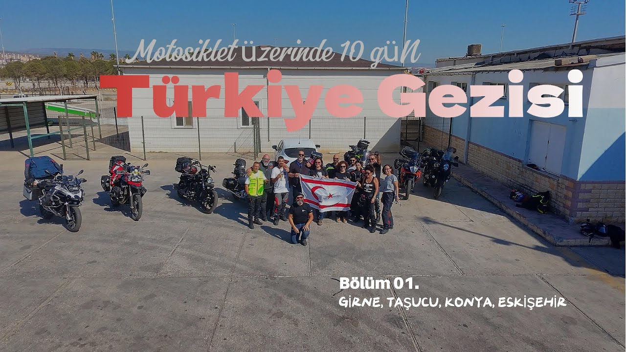 Motosikletle Türkiye Turu (1. Bölüm) |  10 günde İçanadolu, Ege ve Akdeniz turunun ilk bölümü.