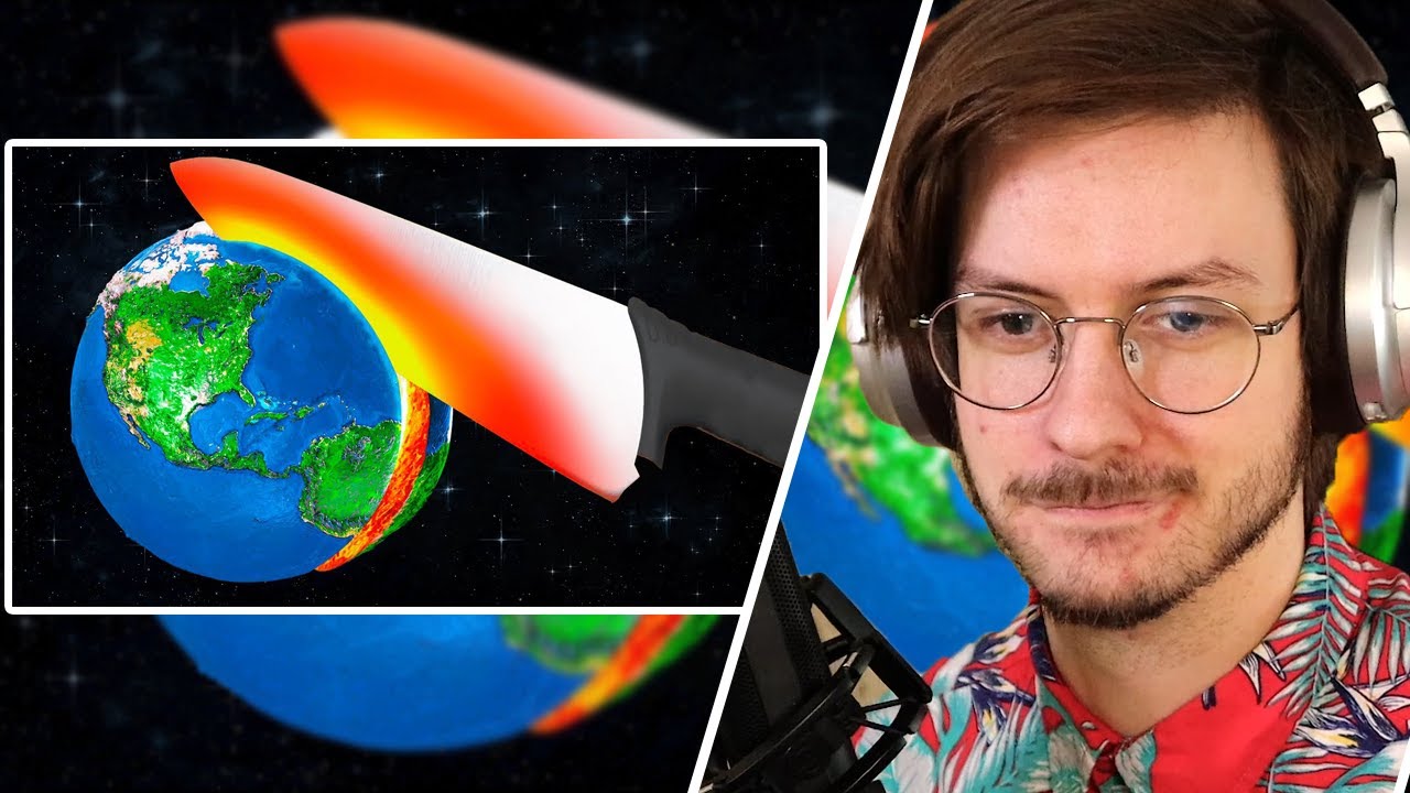 Dax Reacts to @GrayStillPlays Earth vs 1,000,000 degree knife