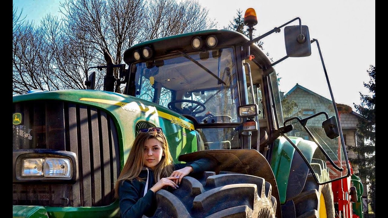Wiosenny siew 2020 owies John Deere 6920/Agromasz SN 300