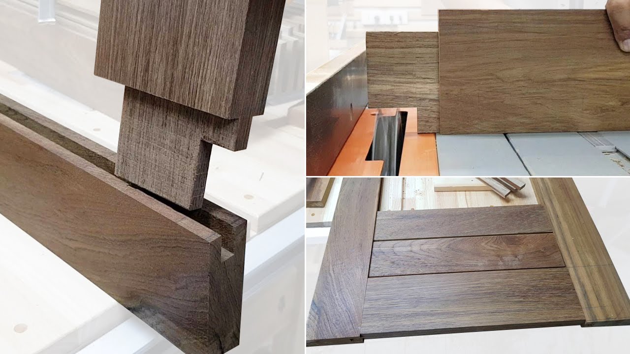 EP.546 DIY Mortise&Tenon เข้าเดือย เซาะร่อง บานประตูไม้สัก