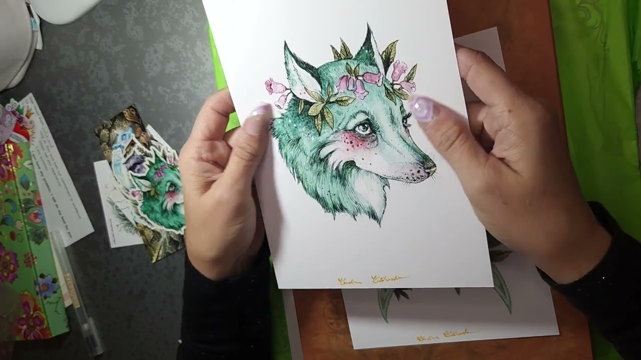 Artist Coloring book Haul and fast book flip through