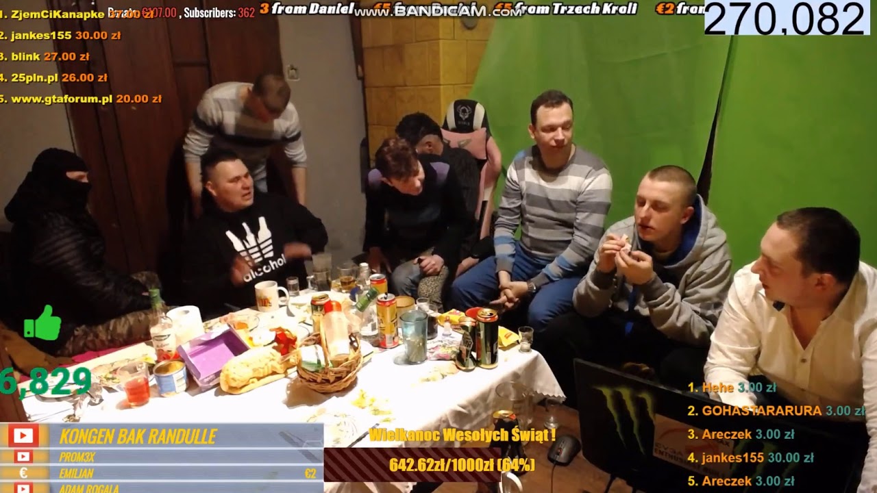 Gocha obraża i pluje na jace/Jaca płacze