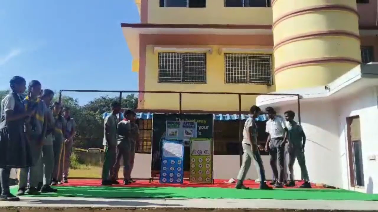 Mobile Awareness Skit at MNR School of Excellence, Sangareddy