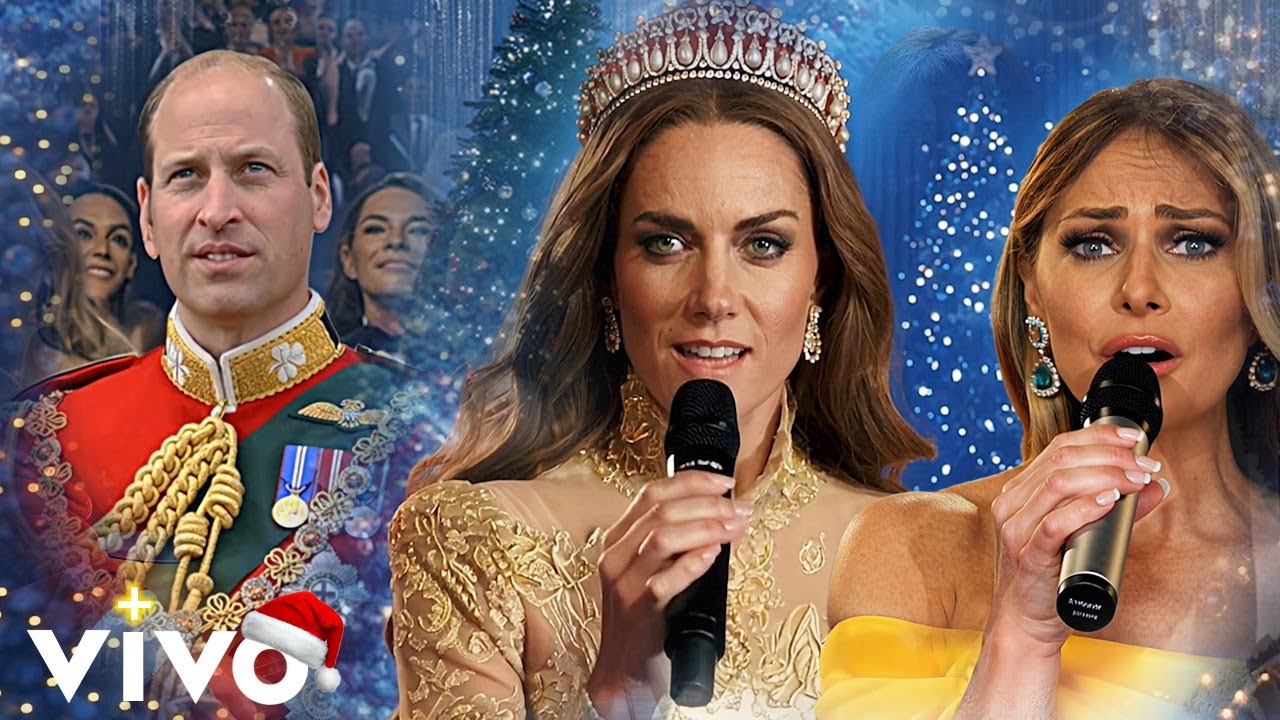 Melania Trump & Queen Kate Middleton LIVE Duet –When Snow Fell White as Grace | William in Shock |AI