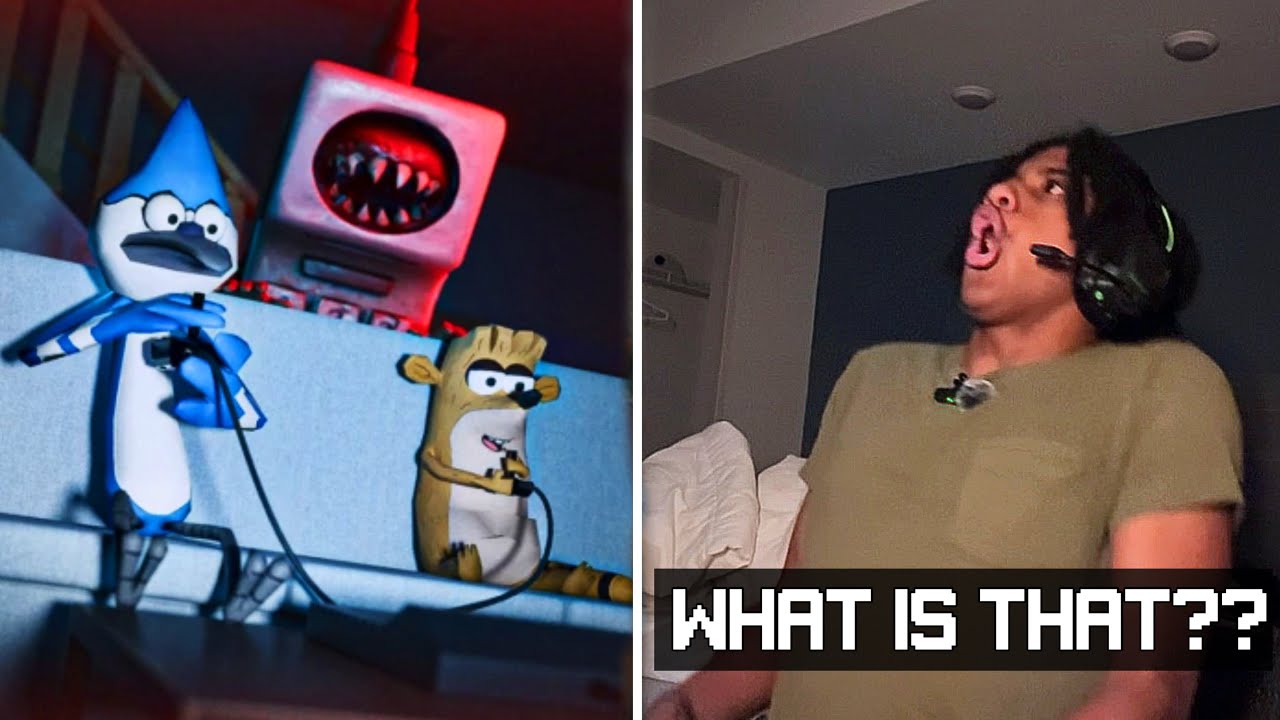 Regular show but it’s a Roblox horror game…