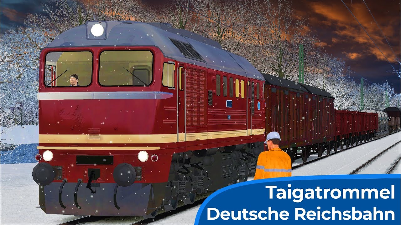 TAIGATROMMEL - Stalins letzte Rache | TRAIN SIMULATOR 2020 | Deutsche Reichsbahn Baureihe V200, 120