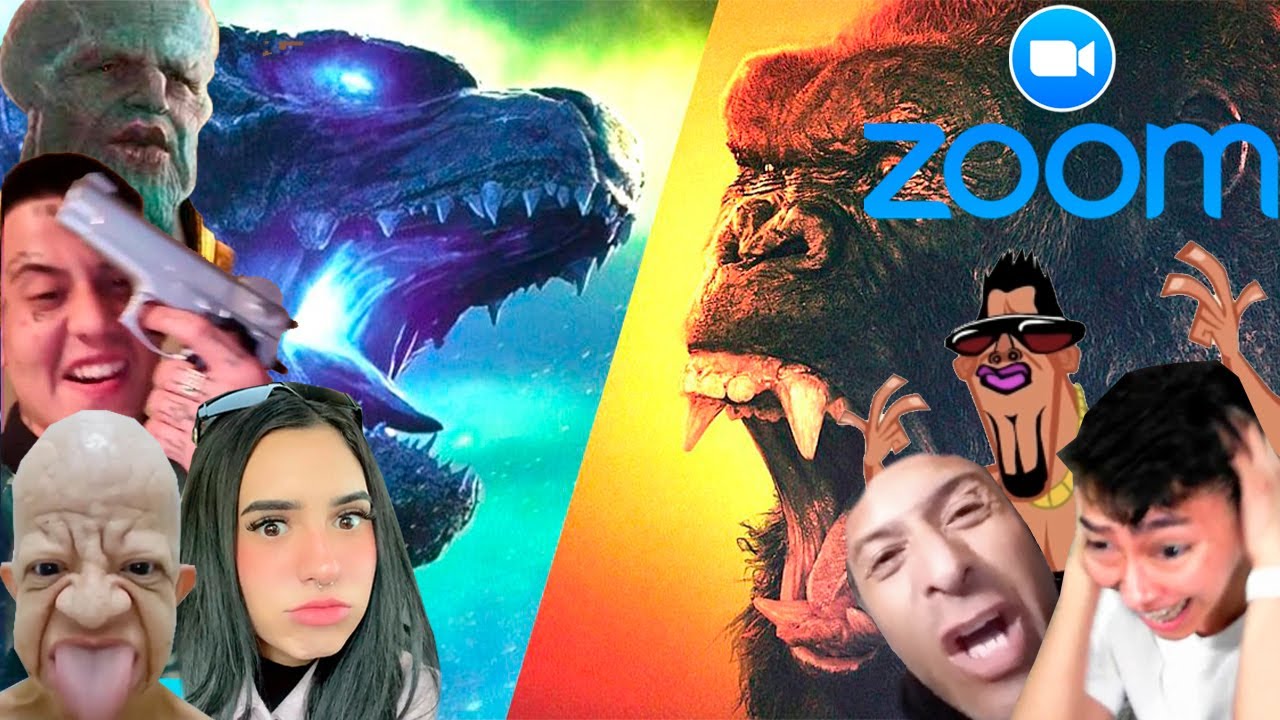 GODZILLA BAILANDO - TROLLEO en ZOOM #55 Random Fernanfloo, duki y m&aacute;s