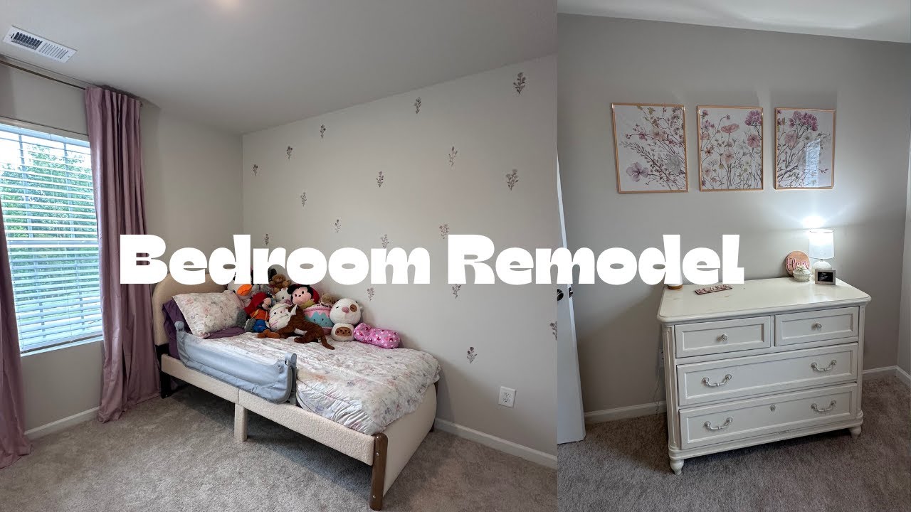 Bedroom remodeling / Decoration and Declutterring