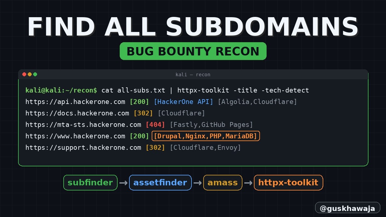 How to Find All Subdomains on Kali