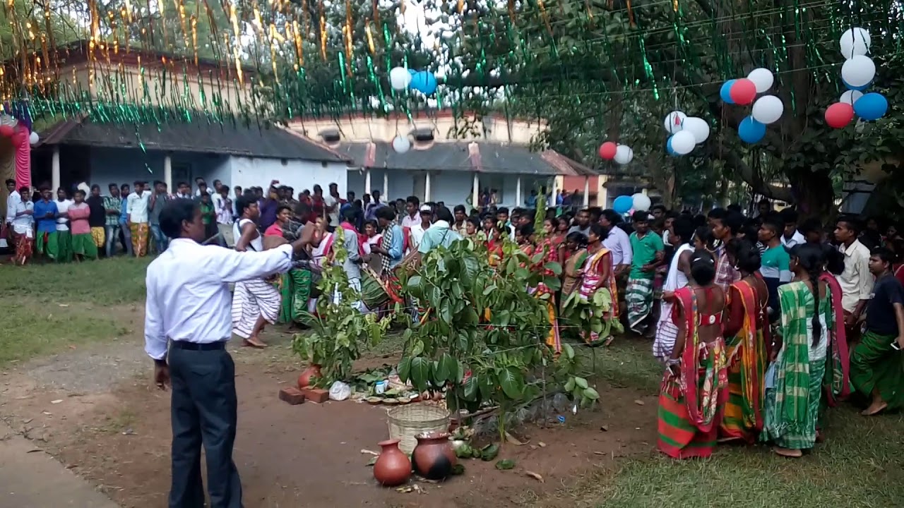 Mosabani Mines College ( Karma Puja ) Part-1...