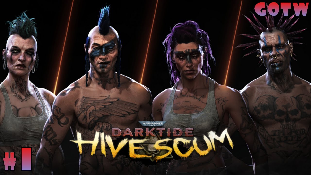Testing out the HIVE SCUM! | WH40k: Darktide (w/ friends)