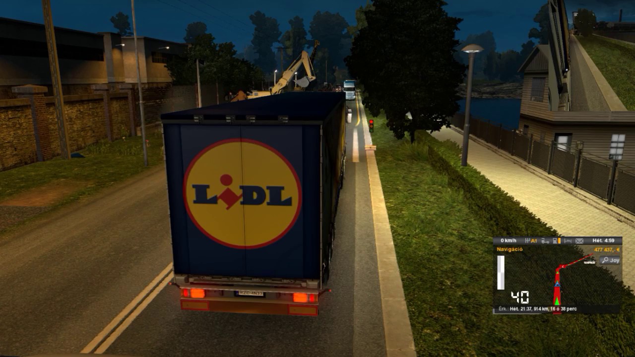 ETS2 @ Road to 100 % Locked The Giant Map | Renault Magnum | Nowogard (PL) - Uppsala (S)