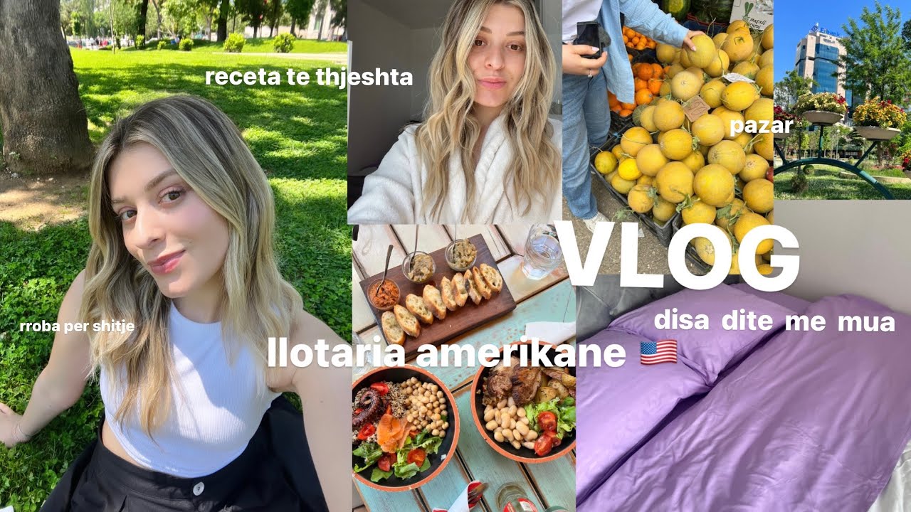 Llotaria Amerikane | What I Eat In A Week | peshohem , receta gatimi , nuk kam frymezim  |VLOG