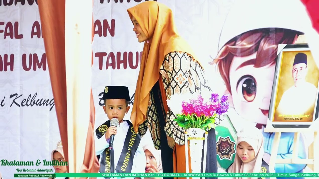 🔴LIVE || PROSESI KHTAMAN TPQ ROBIATUL ADAWIYAH || KELBUNG GALIS BANGKALAN 08 FEBRUARI 2026