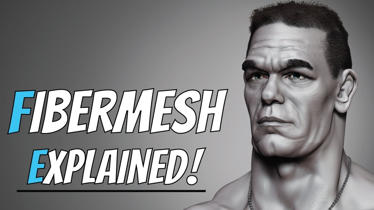 Секреты ZBrush — основы Fibermesh (урок по волосам)