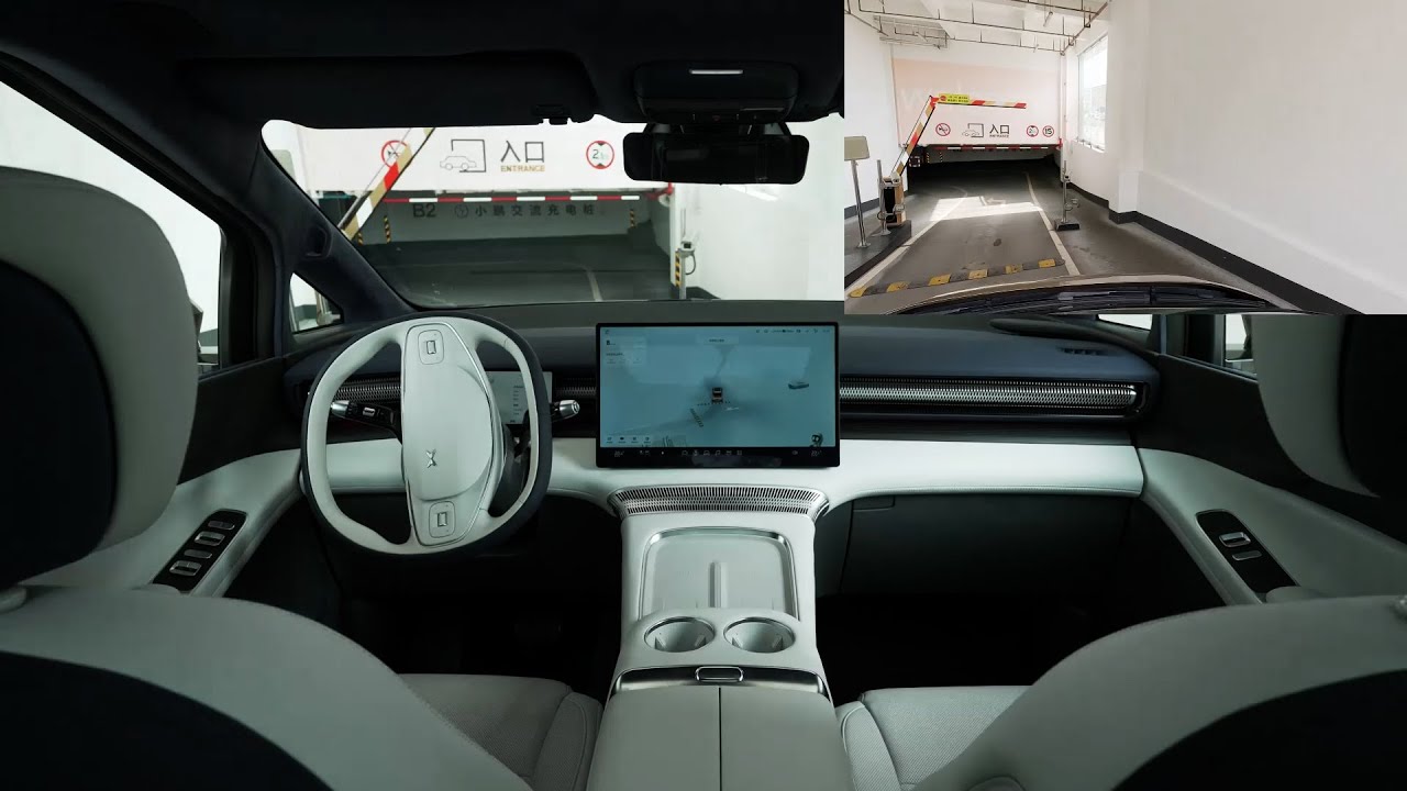 XPENG Automated Valet Parking & Remote Summon functions