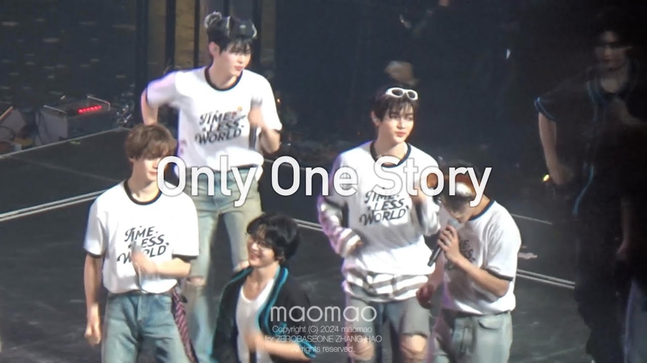 241204 'Only One Story' 장하오 직캠 [ZHANG HAO fancam] ZEROBASEONE -TIMELESS WORLD- in Yokohama Day1