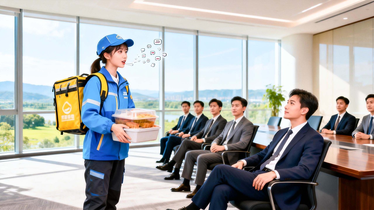 Repartidora humillada en público—recita 20 leyes de memoria y gana aplausos!