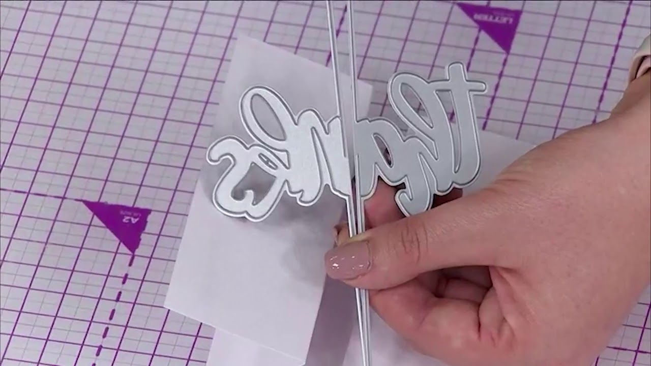 Crafter's Companion Gemini Gatefold Word Stamp and Die Set HSN