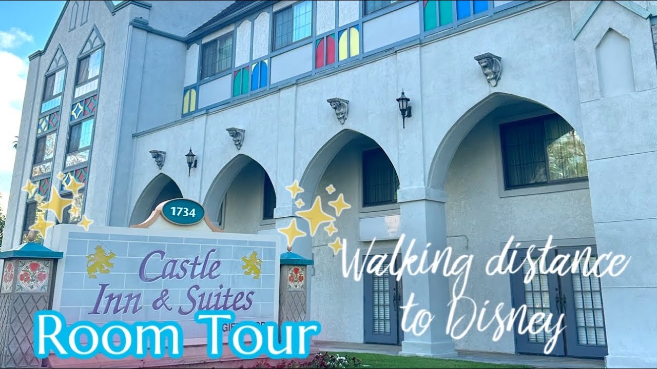 Castle Inn & Suites Anaheim Room Tour