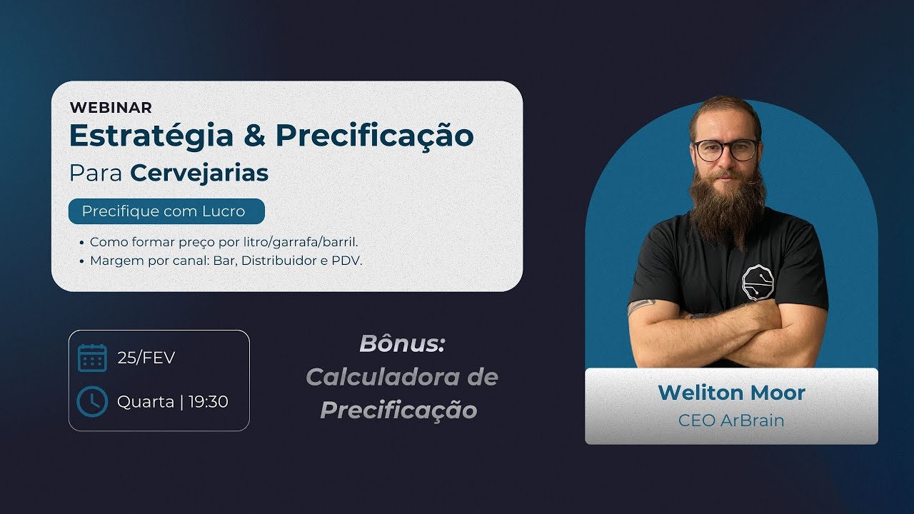 Webinar Estratégia e Precificação | Precifique com Lucro