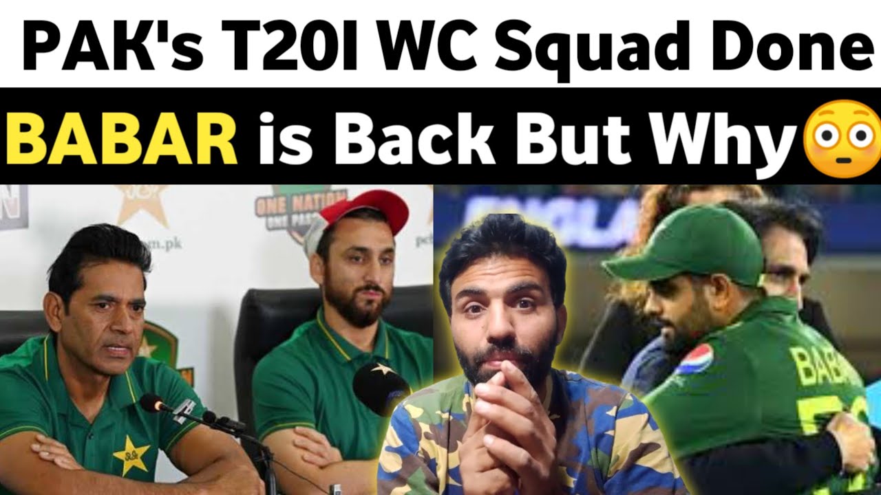 World Cup Squad Controversy 🔥 Babar Returns✅Haris Rauf OUT! What’s Going On Pakistan Squad SHOCKER 