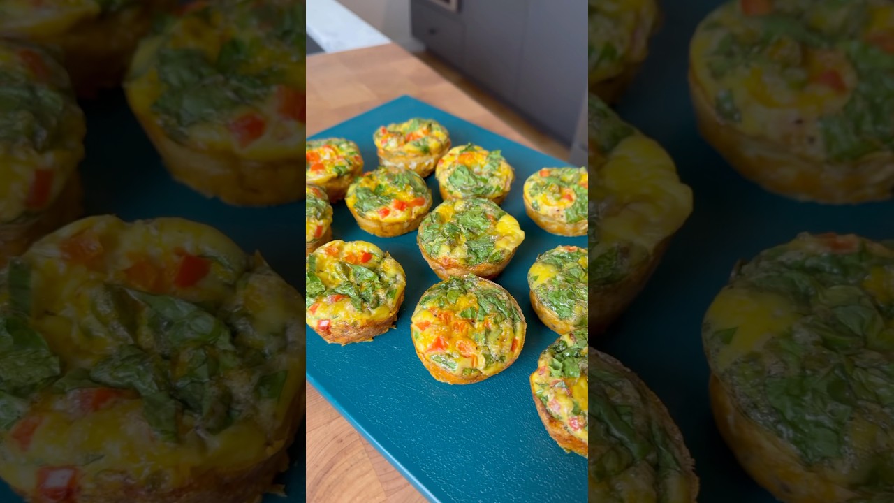 SWEET POTATO CRUST EGG & VEGGIE MUFFINS