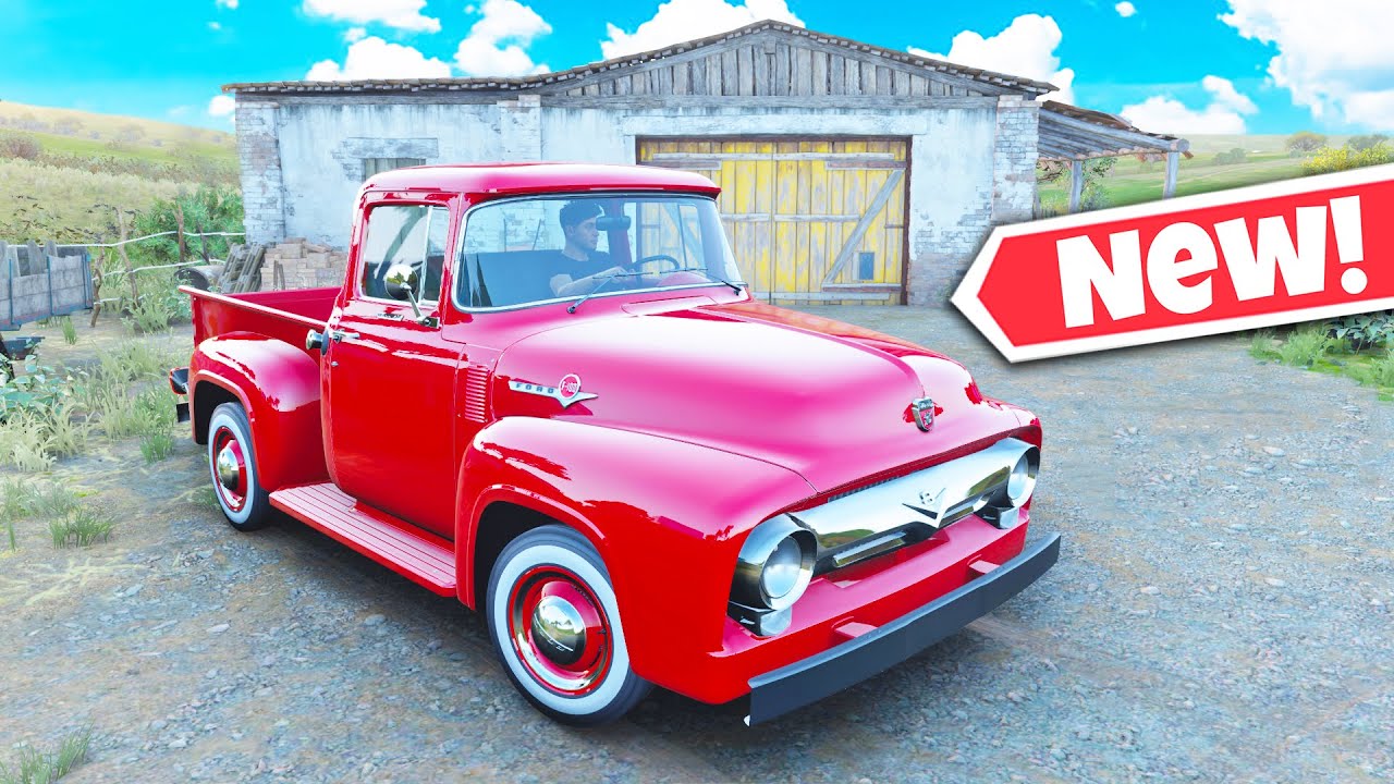 NEW Barn Find... Meet This Classic Ford F-100!! - Forza Horizon 5 | Thrustmaster Wheel & Shifter
