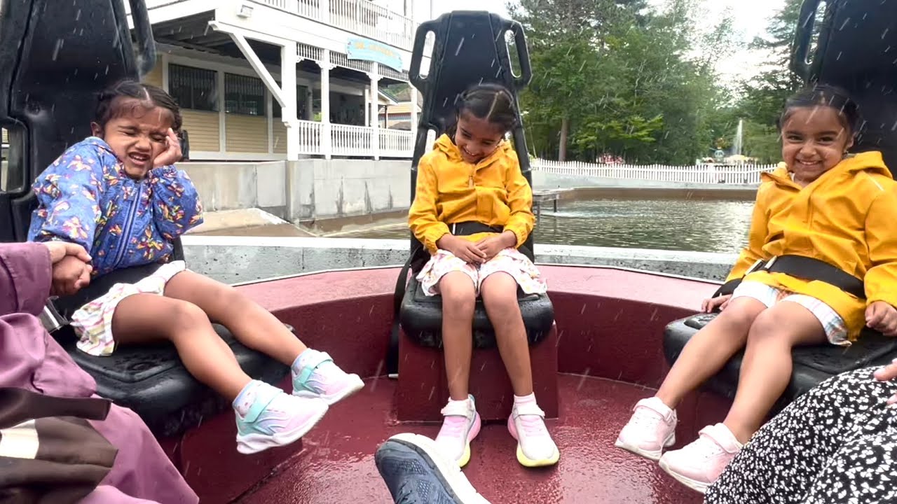Dr. Geyser's Remarkable Raft Ride | Story Land | Fun Raft Ride in Story Land | Triple Sisters