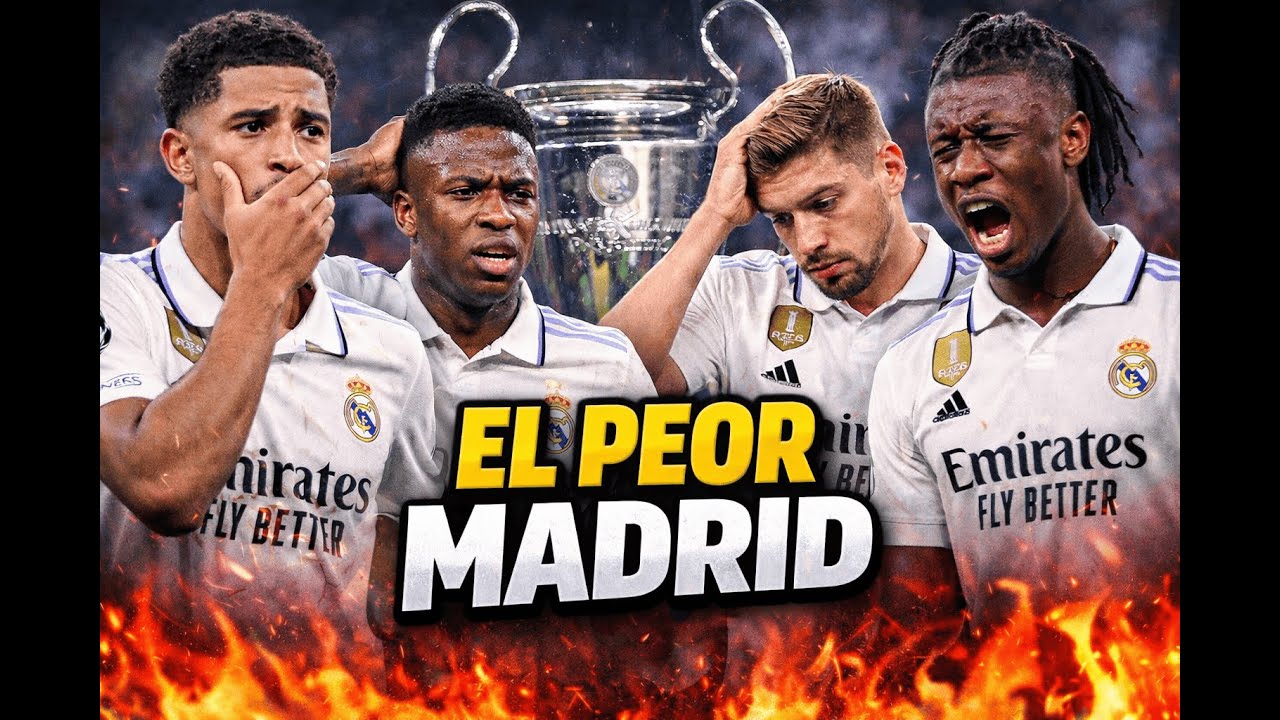 El Real Madrid se hunde: señales preocupantes