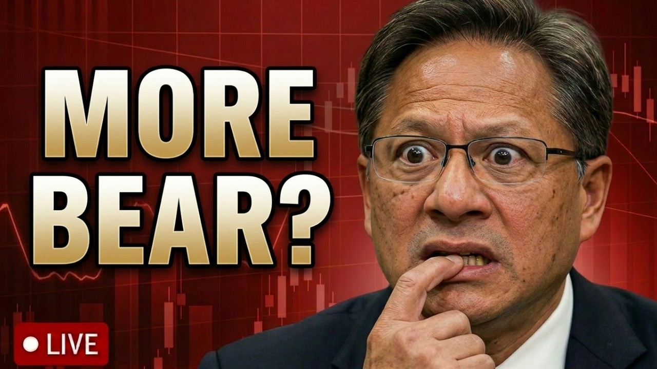 🔴TECH & MICROCHIPS DUMP! SPACEX BLEEDS, BTC CRASH & GOLD? LIVE TRADING!