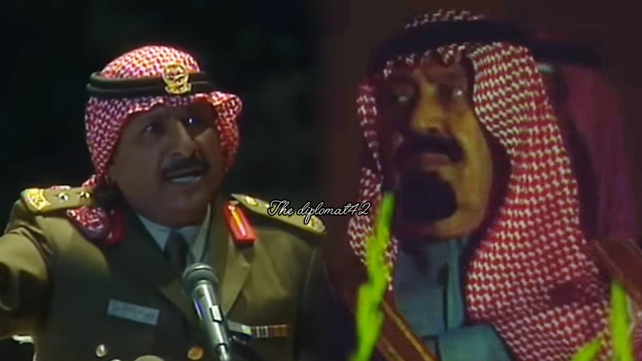 كل من خلَّا بلاده وراح بلا سبب 🇸🇦 - الشاعر خلف بن هذال أمام الملك عبدالله بن عبدالعزيز 