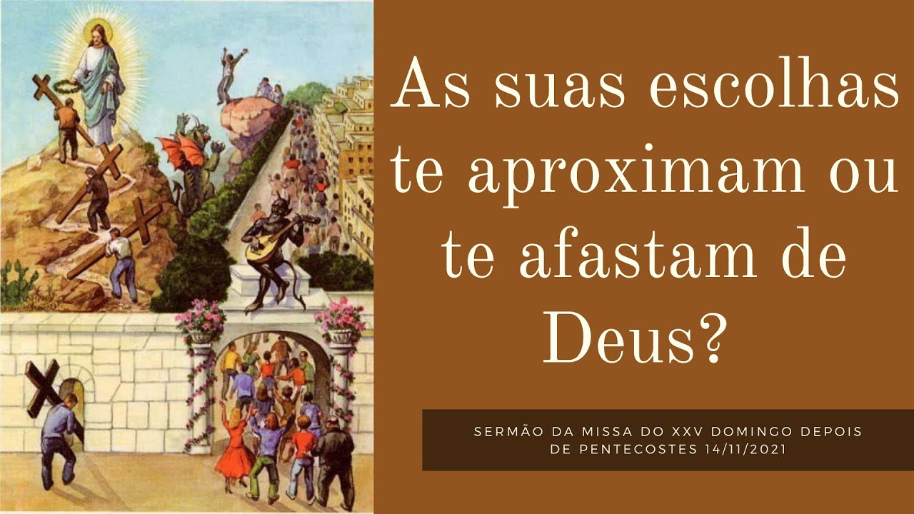 As suas escolhas te aproximam ou te afastam de Deus?