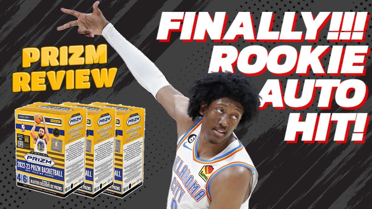 Big Rookie Auto HIT! 2022-2023 Panini NBA Prizm Blaster Box Review! IS THIS A MUST BUY?!