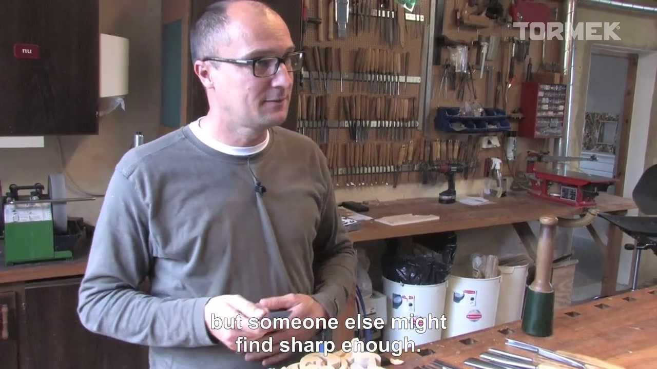 Tormek Visit Woodcarver Carsten Nilsson