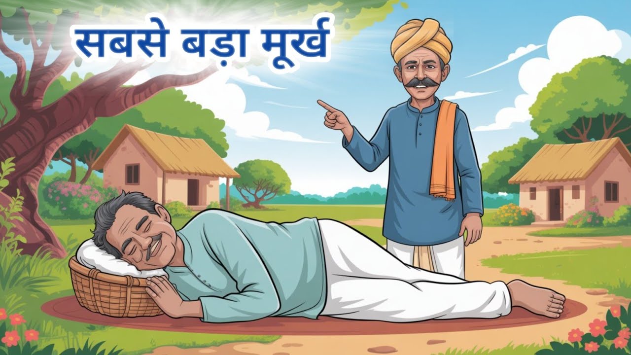 सबसे बड़ा मूर्ख | SABSE BADA MURKH | HINDI KAHANIYA | THE BIGGEST FOOL | FAIRY TALES IN HINDI
