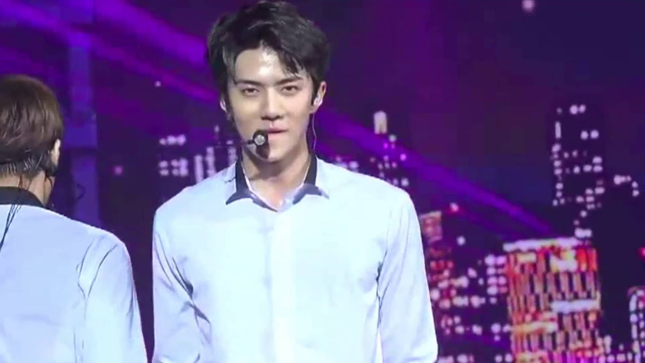 [Sexy maknae 94 line ]EXO'luxion in Dalian -PLAYBOY(Sehun&Kai)
