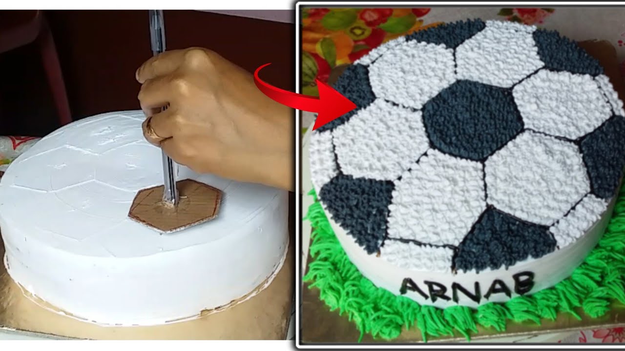 Football Theme Cake||Birthday Cake|| Boys Birthday Cake