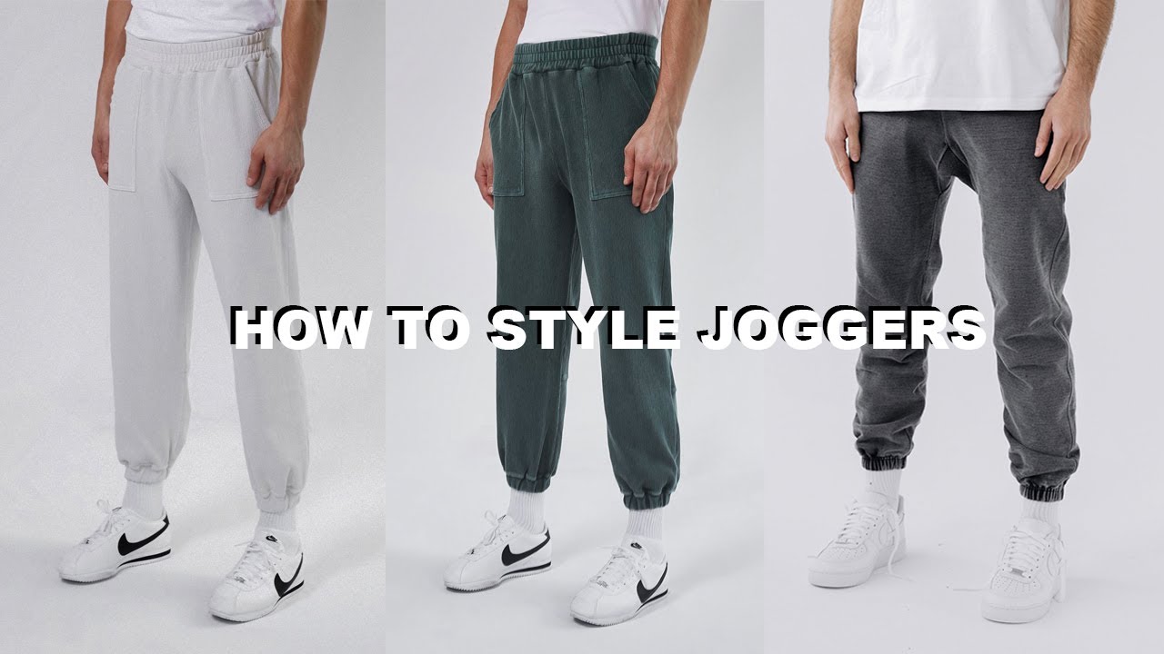 How To Style Joggers For Men