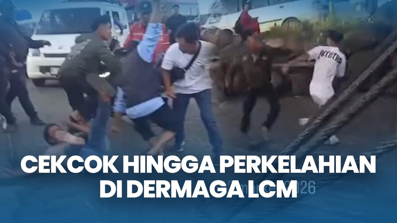 Kericuhan Terjadi di Areal Dermaga LCM Pelabuhan Gilimanuk Bali