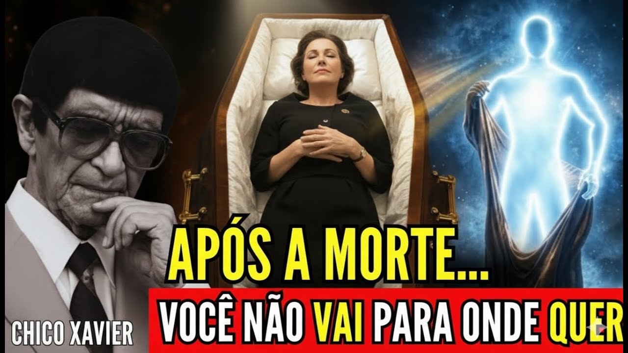 Sua Alma Não Escolhe o Destino — Ela Vai Para Onde Vibra | Chico Xavier