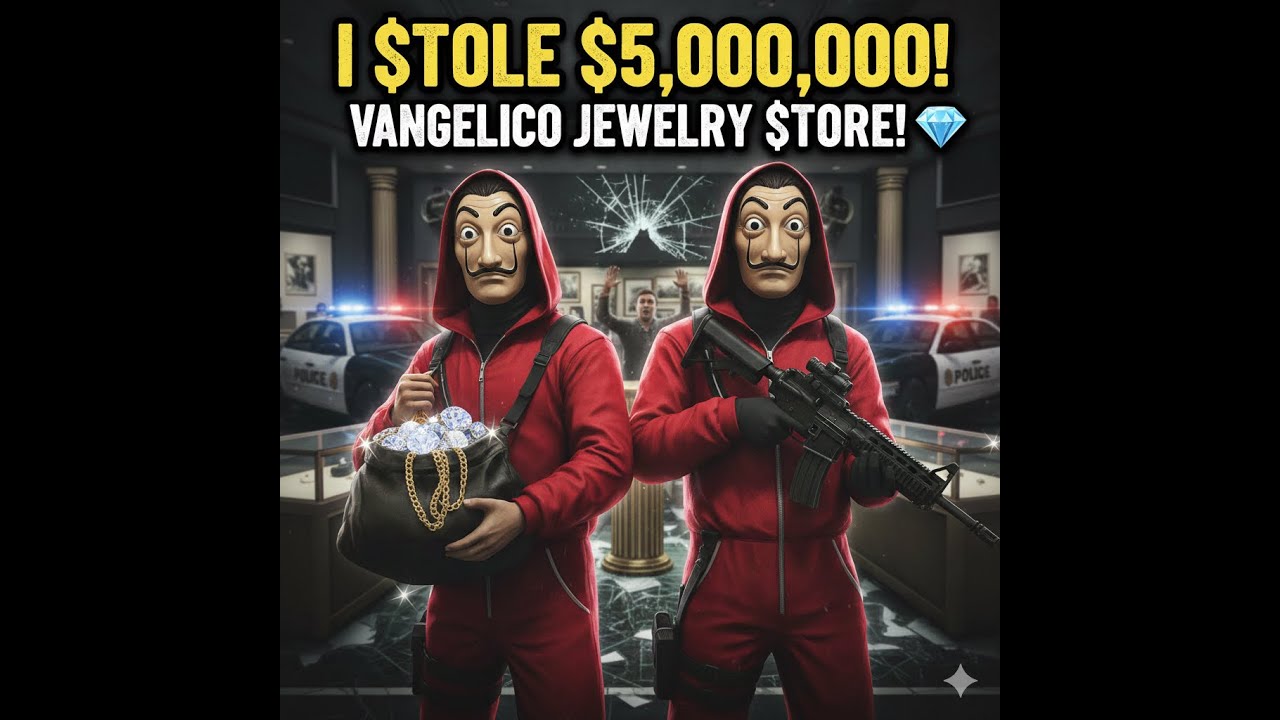 I STOLE $5,000,000 FROM THE VANGELICO JEWELRY STORE! 💎