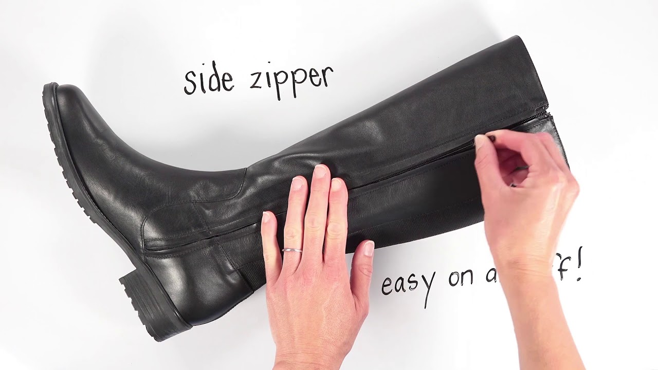 Women's Knee-High Leather Boot- Duchess