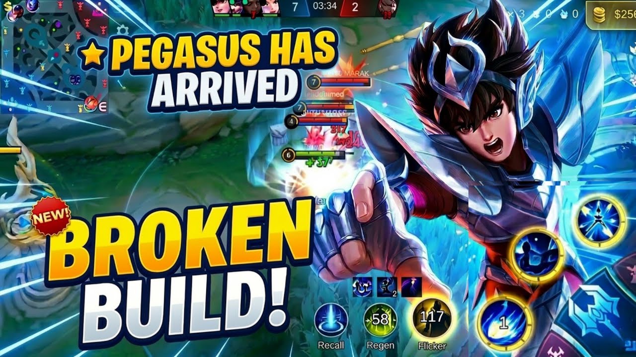 100% CRIT CHANCE?! 😱 Pegasus Seiya 