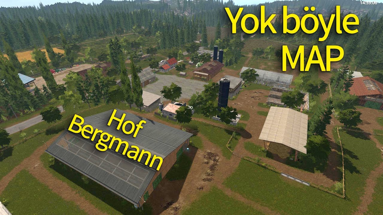 Map tanıtımı: Hof Bergmann -- Farming Simulatör 17